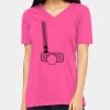 Ladies' Relaxed Jersey V-Neck T-Shirt Thumbnail