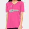 Ladies' Relaxed Jersey V-Neck T-Shirt Thumbnail