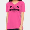 Ladies' Relaxed Jersey V-Neck T-Shirt Thumbnail