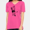 Ladies' Relaxed Jersey V-Neck T-Shirt Thumbnail