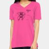 Ladies' Relaxed Jersey V-Neck T-Shirt Thumbnail