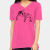 Ladies' Relaxed Jersey V-Neck T-Shirt Thumbnail