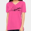 Ladies' Relaxed Jersey V-Neck T-Shirt Thumbnail