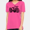 Ladies' Relaxed Jersey V-Neck T-Shirt Thumbnail