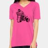 Ladies' Relaxed Jersey V-Neck T-Shirt Thumbnail