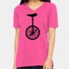 Ladies' Relaxed Jersey V-Neck T-Shirt Thumbnail