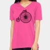 Ladies' Relaxed Jersey V-Neck T-Shirt Thumbnail