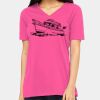 Ladies' Relaxed Jersey V-Neck T-Shirt Thumbnail