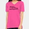 Ladies' Relaxed Jersey V-Neck T-Shirt Thumbnail