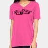 Ladies' Relaxed Jersey V-Neck T-Shirt Thumbnail