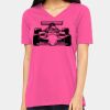 Ladies' Relaxed Jersey V-Neck T-Shirt Thumbnail