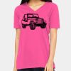 Ladies' Relaxed Jersey V-Neck T-Shirt Thumbnail