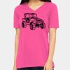 Ladies' Relaxed Jersey V-Neck T-Shirt Thumbnail