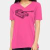 Ladies' Relaxed Jersey V-Neck T-Shirt Thumbnail