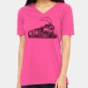 Ladies' Relaxed Jersey V-Neck T-Shirt Thumbnail