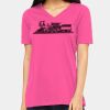 Ladies' Relaxed Jersey V-Neck T-Shirt Thumbnail