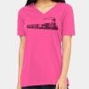 Ladies' Relaxed Jersey V-Neck T-Shirt Thumbnail