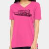 Ladies' Relaxed Jersey V-Neck T-Shirt Thumbnail