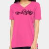 Ladies' Relaxed Jersey V-Neck T-Shirt Thumbnail