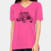 Ladies' Relaxed Jersey V-Neck T-Shirt Thumbnail