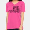 Ladies' Relaxed Jersey V-Neck T-Shirt Thumbnail