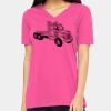 Ladies' Relaxed Jersey V-Neck T-Shirt Thumbnail