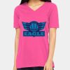 Ladies' Relaxed Jersey V-Neck T-Shirt Thumbnail