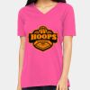 Ladies' Relaxed Jersey V-Neck T-Shirt Thumbnail