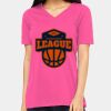 Ladies' Relaxed Jersey V-Neck T-Shirt Thumbnail