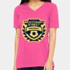 Ladies' Relaxed Jersey V-Neck T-Shirt Thumbnail