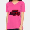 Ladies' Relaxed Jersey V-Neck T-Shirt Thumbnail