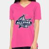 Ladies' Relaxed Jersey V-Neck T-Shirt Thumbnail