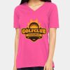 Ladies' Relaxed Jersey V-Neck T-Shirt Thumbnail