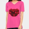 Ladies' Relaxed Jersey V-Neck T-Shirt Thumbnail