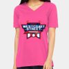 Ladies' Relaxed Jersey V-Neck T-Shirt Thumbnail