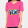 Ladies' Relaxed Jersey V-Neck T-Shirt Thumbnail