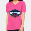 Ladies' Relaxed Jersey V-Neck T-Shirt Thumbnail