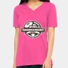 Ladies' Relaxed Jersey V-Neck T-Shirt Thumbnail