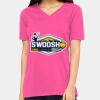 Ladies' Relaxed Jersey V-Neck T-Shirt Thumbnail