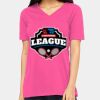 Ladies' Relaxed Jersey V-Neck T-Shirt Thumbnail