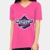 Ladies' Relaxed Jersey V-Neck T-Shirt Thumbnail