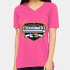 Ladies' Relaxed Jersey V-Neck T-Shirt Thumbnail