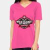 Ladies' Relaxed Jersey V-Neck T-Shirt Thumbnail