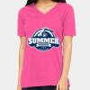 Ladies' Relaxed Jersey V-Neck T-Shirt Thumbnail