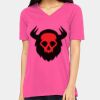 Ladies' Relaxed Jersey V-Neck T-Shirt Thumbnail