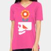 Ladies' Relaxed Jersey V-Neck T-Shirt Thumbnail