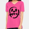 Ladies' Relaxed Jersey V-Neck T-Shirt Thumbnail