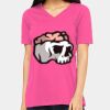 Ladies' Relaxed Jersey V-Neck T-Shirt Thumbnail