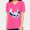 Ladies' Relaxed Jersey V-Neck T-Shirt Thumbnail