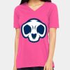 Ladies' Relaxed Jersey V-Neck T-Shirt Thumbnail